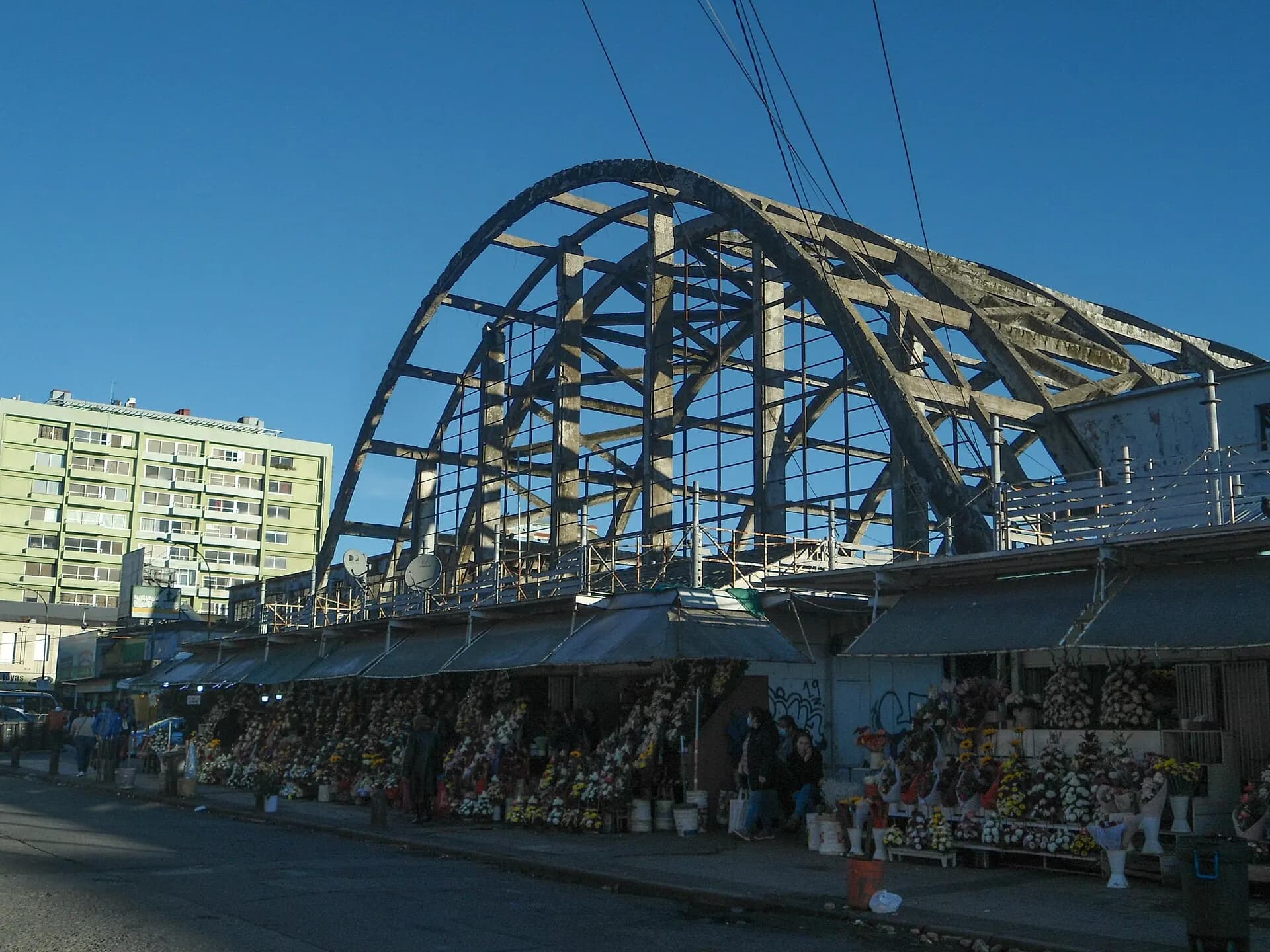 The arches of the Mercado Central